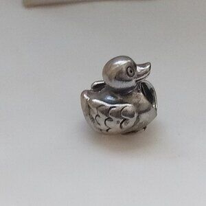 Authentic Pandora Sterling Silver Ducky the Duck Charm 790955